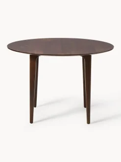 Mesa de comedor redonda de madera de mango Archie, tamaños diferentes