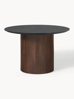 Mesa de comedor redonda de mármol, Abby, tamaños diferentes