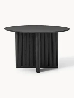 Mesa de comedor redonda de madera de roble Jolka, tamaños diferentes