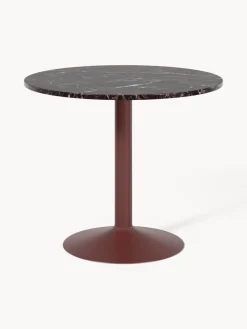 Mesa de comedor redonda de mármol Miley, tamaños diferentes