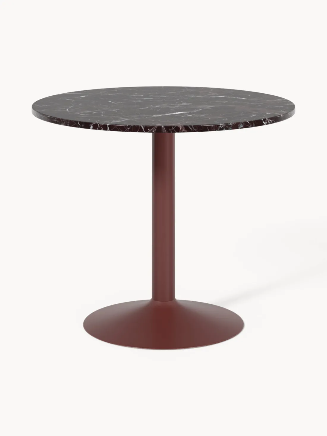 Mesa de comedor redonda de mármol Miley, tamaños diferentes