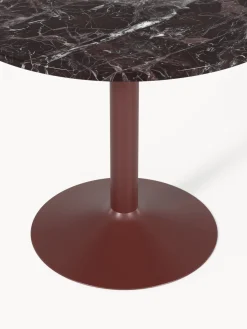 Mesa de comedor redonda de mármol Miley, tamaños diferentes