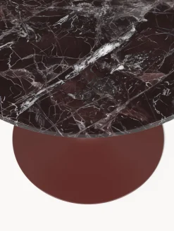 Mesa de comedor redonda de mármol Miley, tamaños diferentes