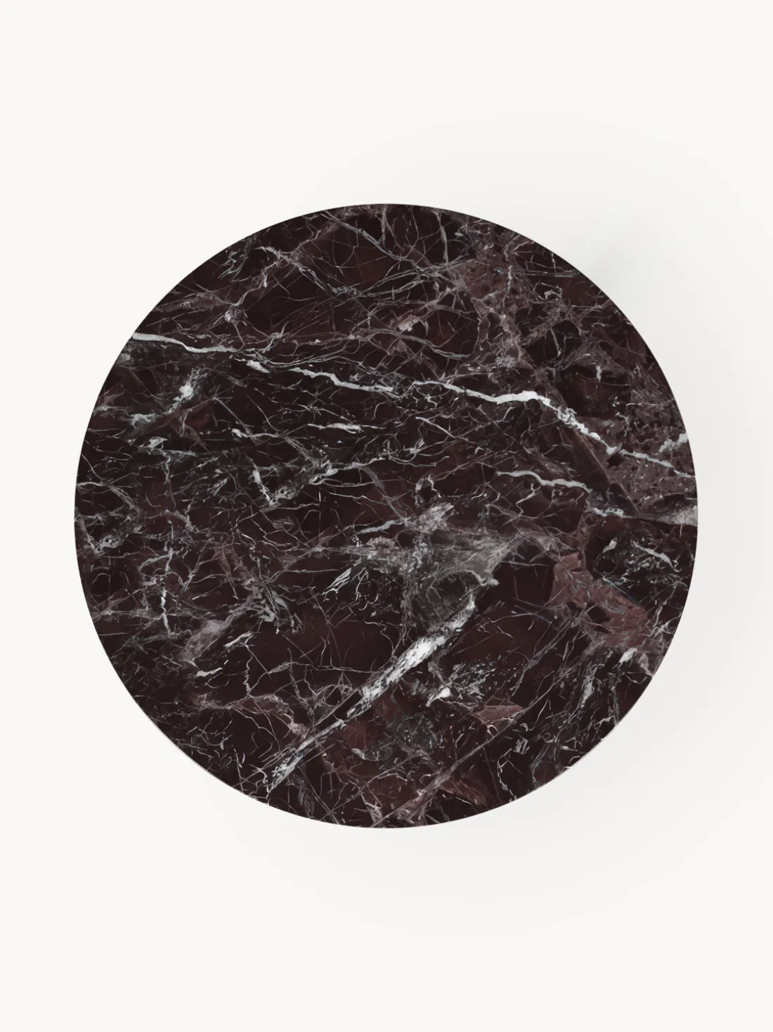 Mesa de comedor redonda de mármol Miley, tamaños diferentes