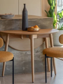 Mesa de comedor redonda Hatfield, Ø 100 cm