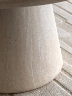 Mesa de comedor redonda Pedra, Ø 152 cm