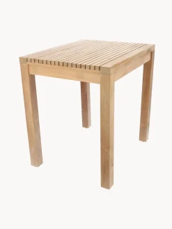 Mesa de jardín de madera de teca Samoa, 75 x 60 cm