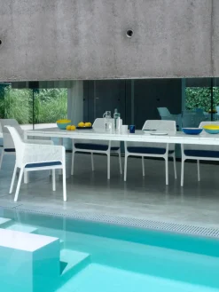 Mesa de jardín extensible Rio, tamaños diferentes