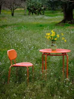 Mesa de jardín redonda Kumi, tamaños diferentes