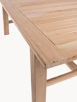 Mesa extensible para exterior de teca Maryland