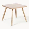 Mesa infantil de madera de caucho Dilcia