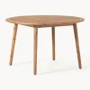 Mesa para exterior redonda de madera de acacia Marc, tamaños diferentes