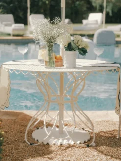 Mesa redonda para exterior Al Fresco, Ø 80 cm