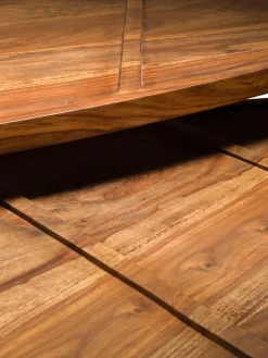 Mesas de centro ovaladas de madera sheesham Sham, 2 uds.