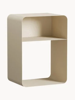 Mesilla de noche artesanal de metal Damio