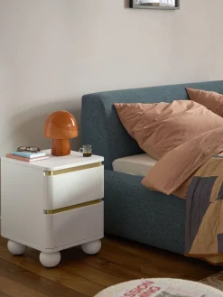 Mesilla de noche con patas esféricas Bumba