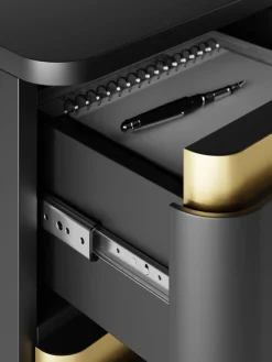 Mesilla de noche con patas esféricas Bumba