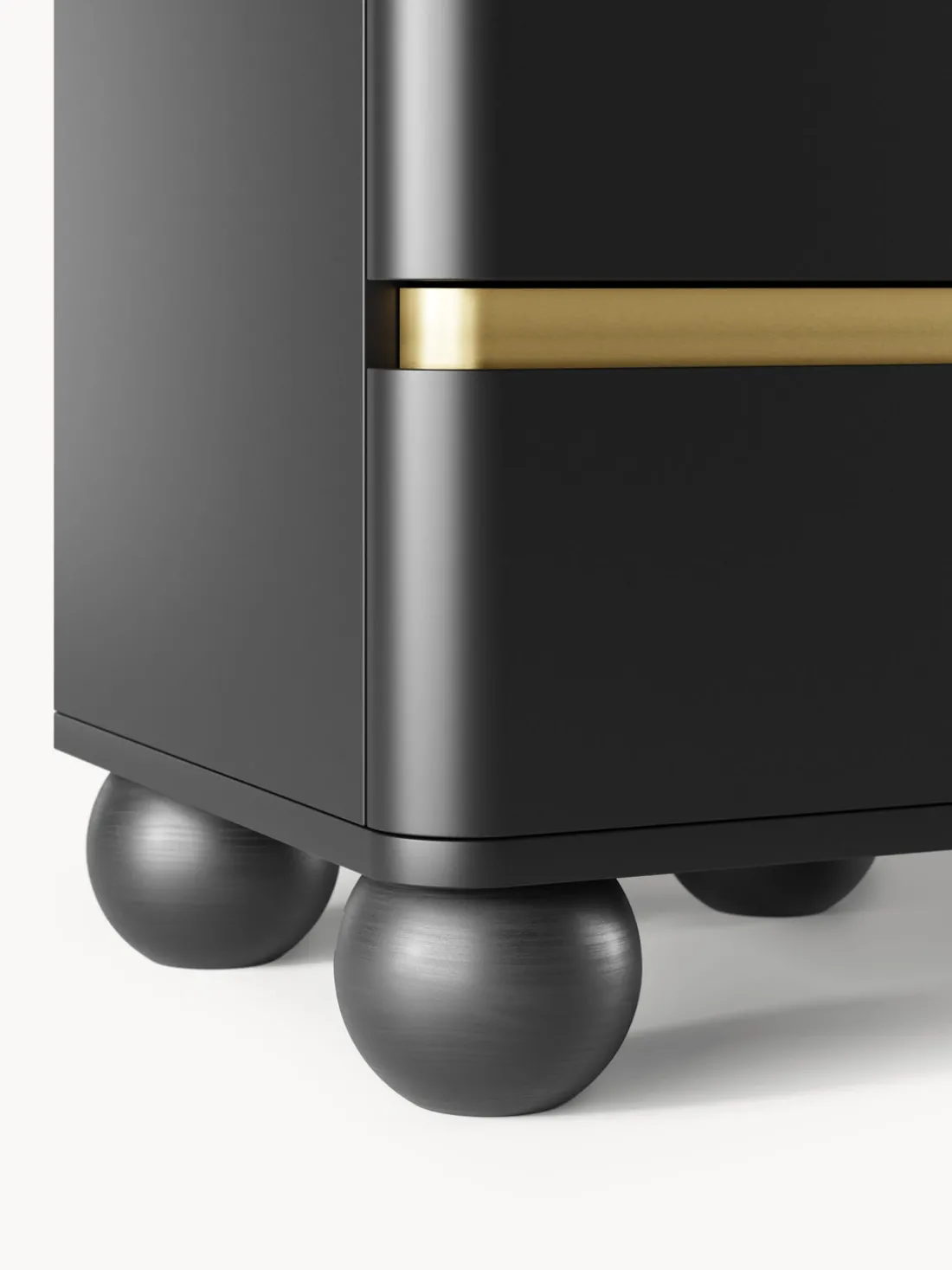 Mesilla de noche con patas esféricas Bumba