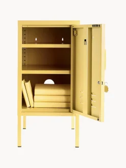 Mesilla de noche metálica con bisagra a la izquierda/derecha The Shorty