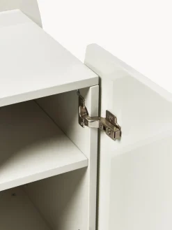 Mesita de noche brillante Emina