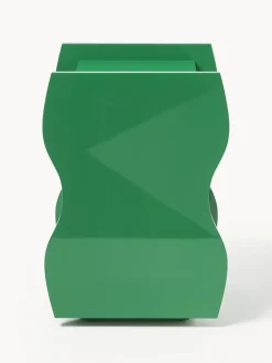 Mesita de noche brillante Emina