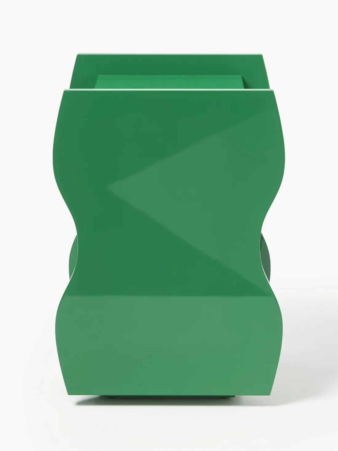 Mesita de noche brillante Emina