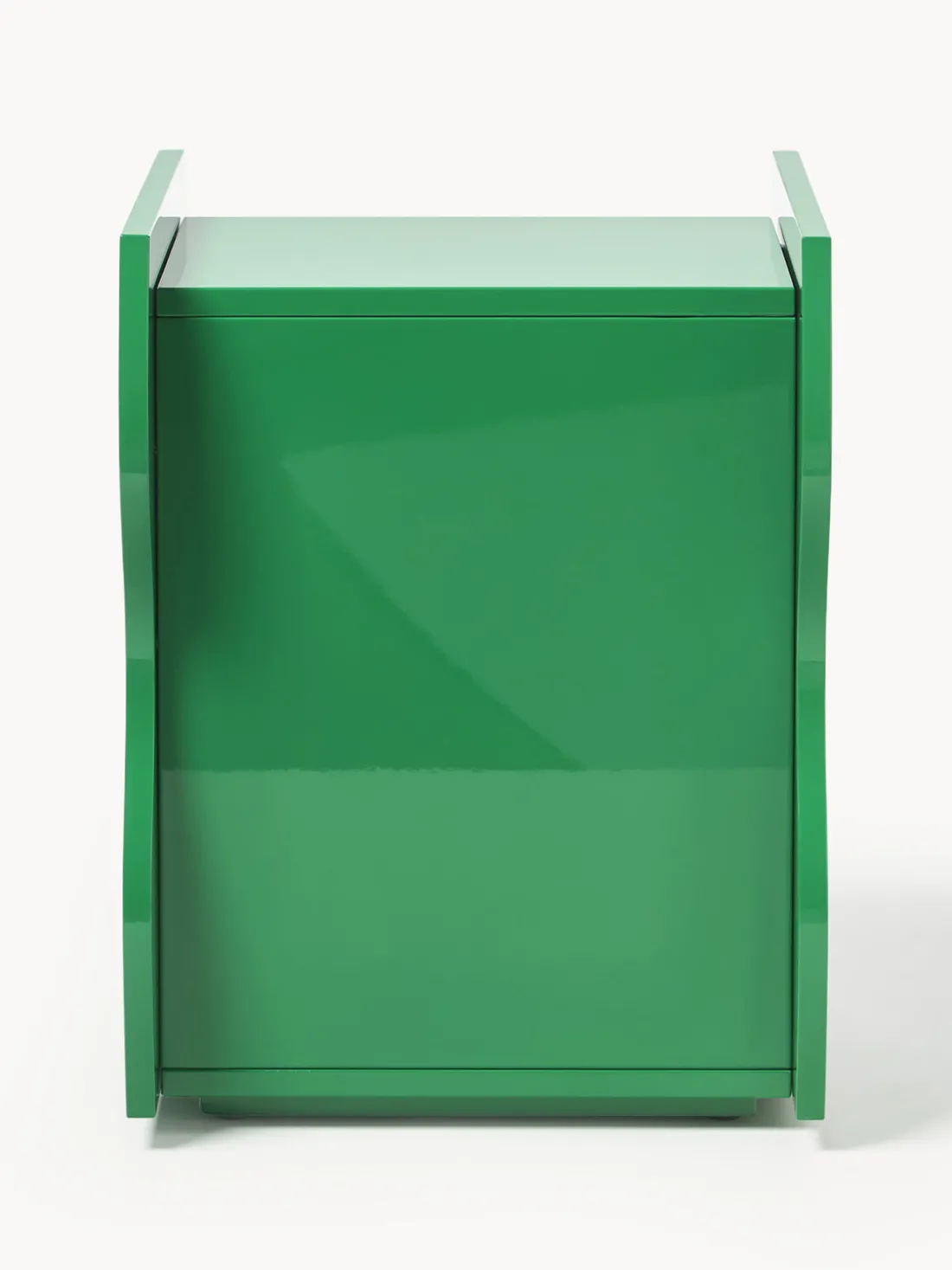 Mesita de noche brillante Emina