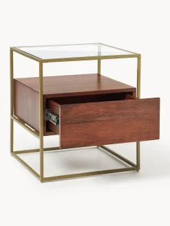 Mesita de noche con cajón Theodor