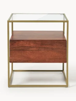 Mesita de noche con cajón Theodor