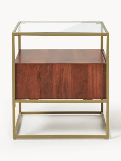 Mesita de noche con cajón Theodor
