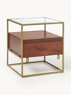 Mesita de noche con cajón Theodor