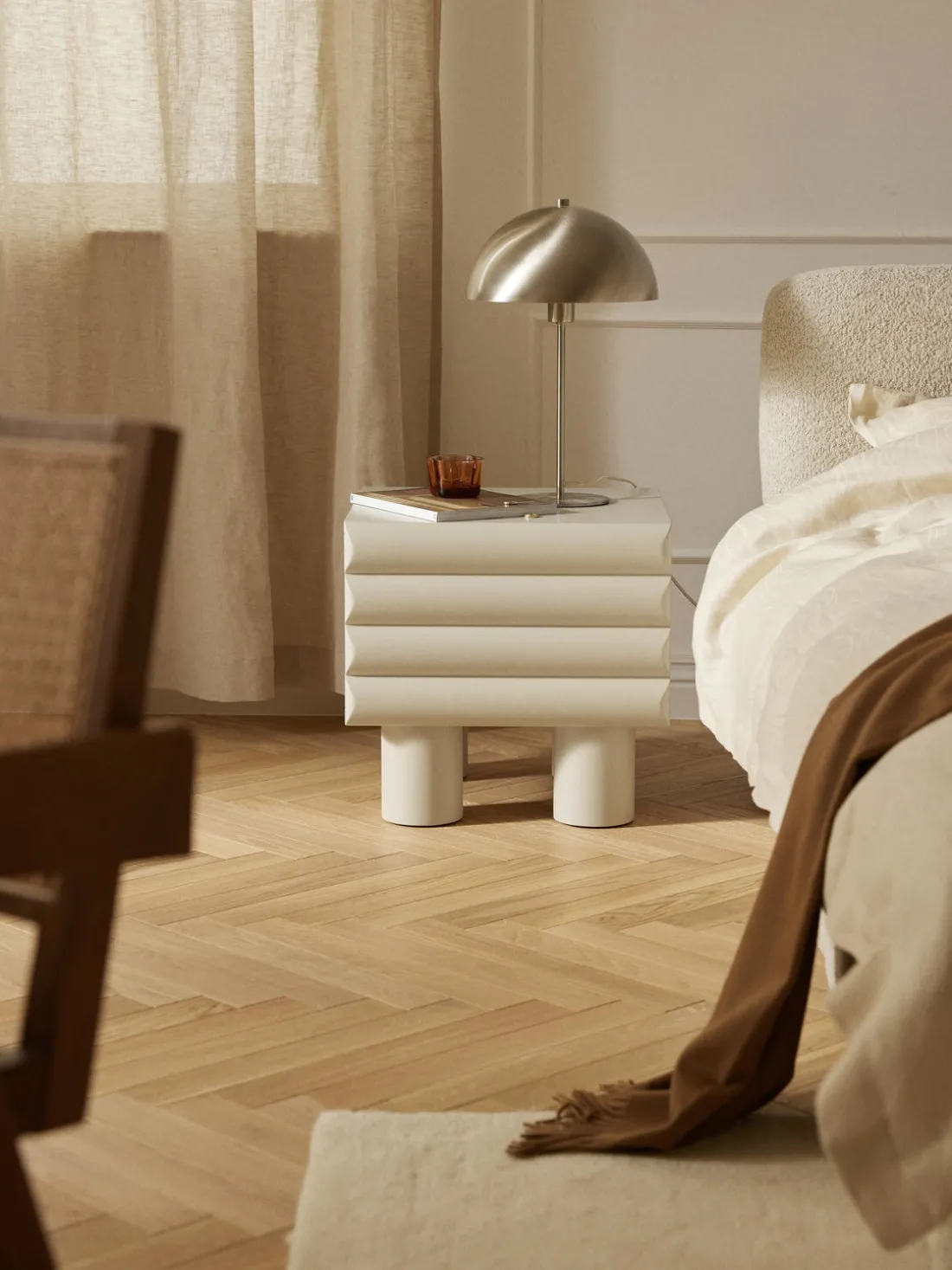 Mesita de noche con cajón Fana