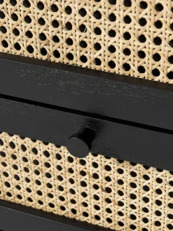 Mesita de noche con cajones Vienna