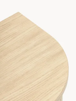 Mesita de noche con frente acanalado Calary