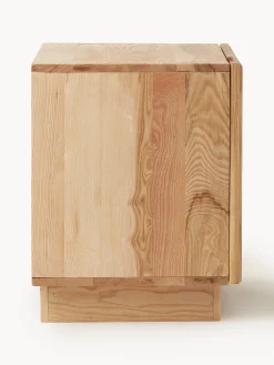 Mesita de noche de madera de fresno Louis