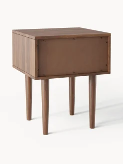 Mesita de noche de madera de mango Paul