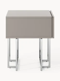 Mesita de noche de madera Joe