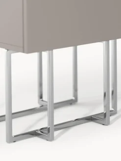 Mesita de noche de madera Joe