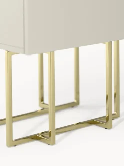 Mesita de noche de madera Joe