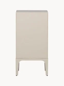 Mesita de noche de madera de eucalipto Merge