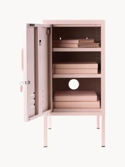 Mesita de noche de metal The Shorty, apertura de puerta izquierda o derecha