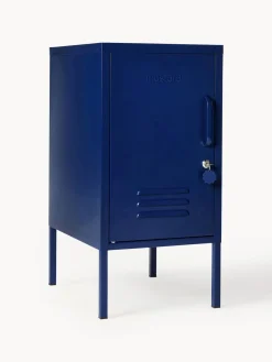 Mesita de noche de metal The Shorty, apertura de puerta izquierda o derecha