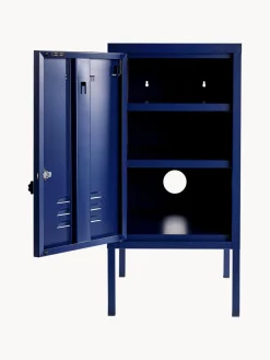 Mesita de noche de metal The Shorty, apertura de puerta izquierda o derecha