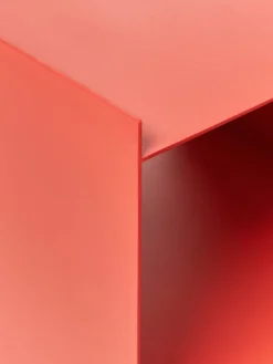 Mesita de noche de metal Aiden 2