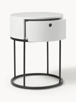 Mesita de noche redonda Polo