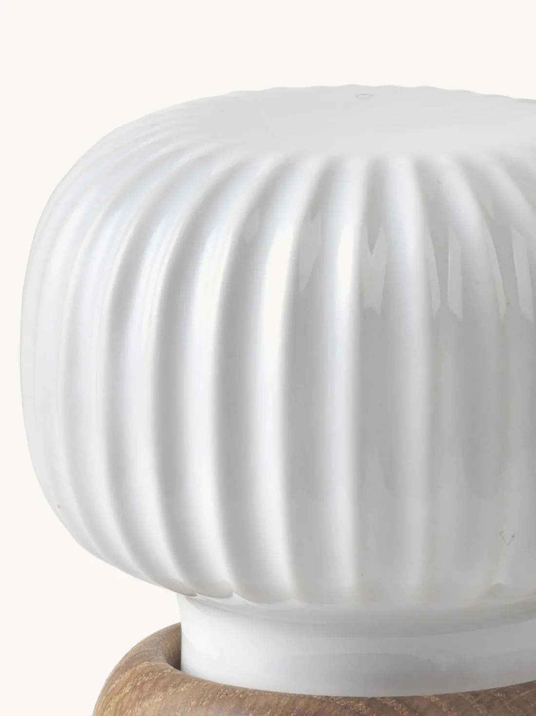 Molinillo de especias de madera de roble hecho a mano Hammershøi