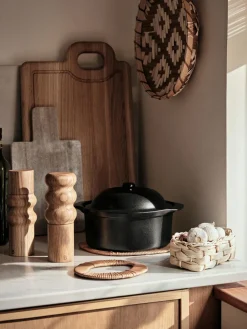 Molinillo de especias de madera de roble Edgar