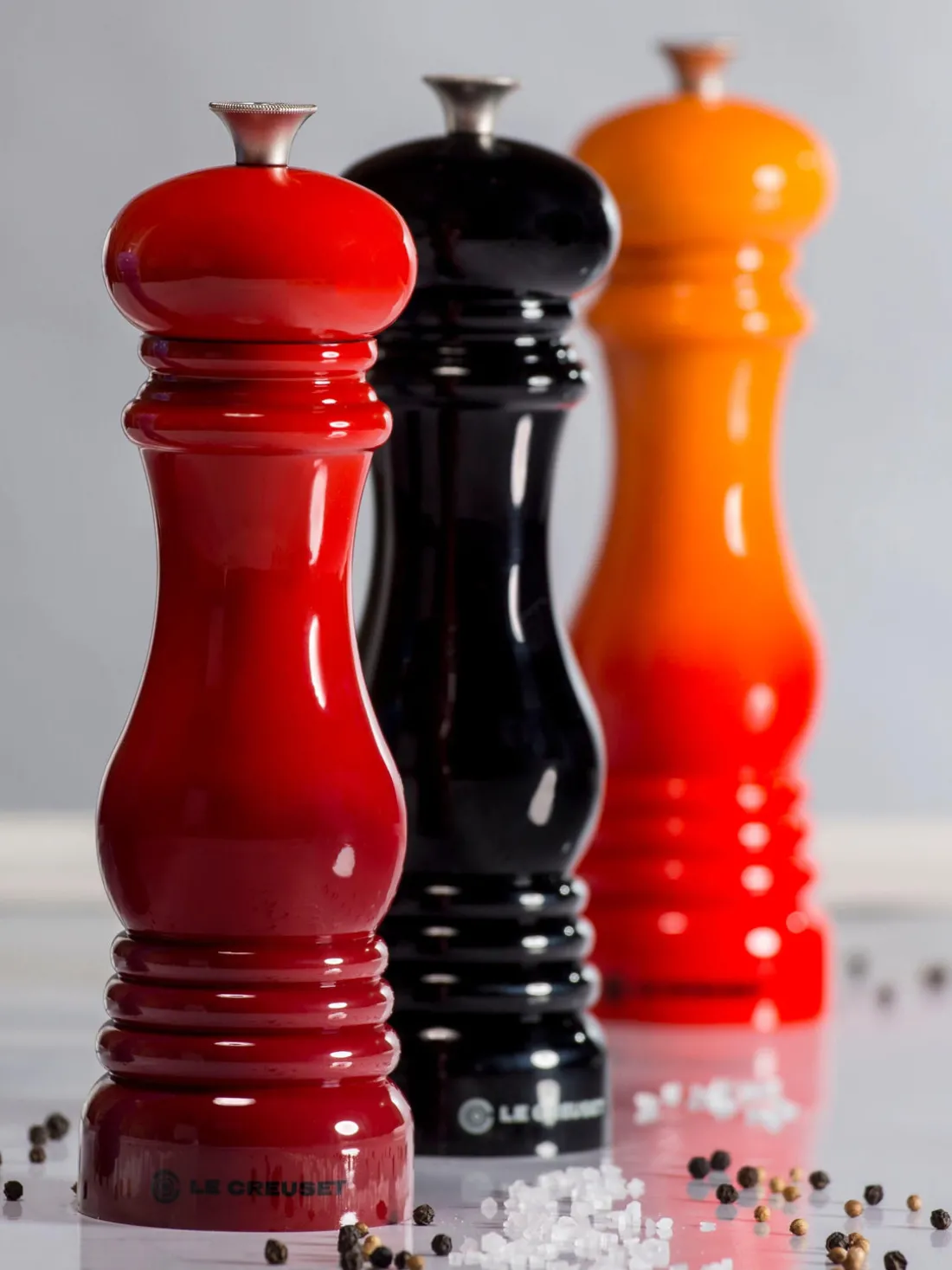 Molinillo de pimienta con mecanismo de cerámica Creuset