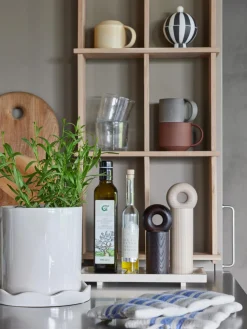 Molino de especias de madera de fresno Hoop Mill