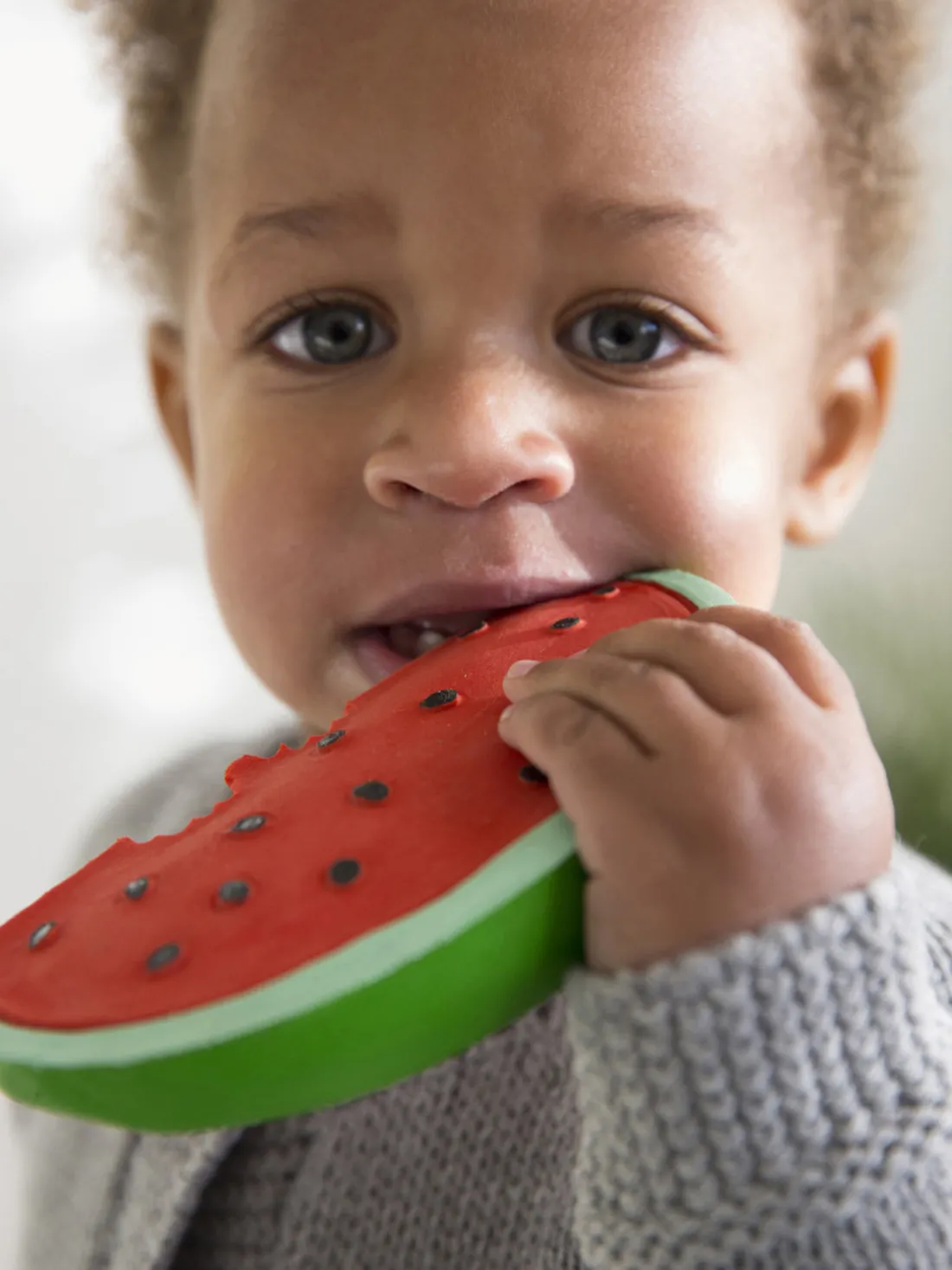 Mordedor artesanal para bebé Fruits & Veggies